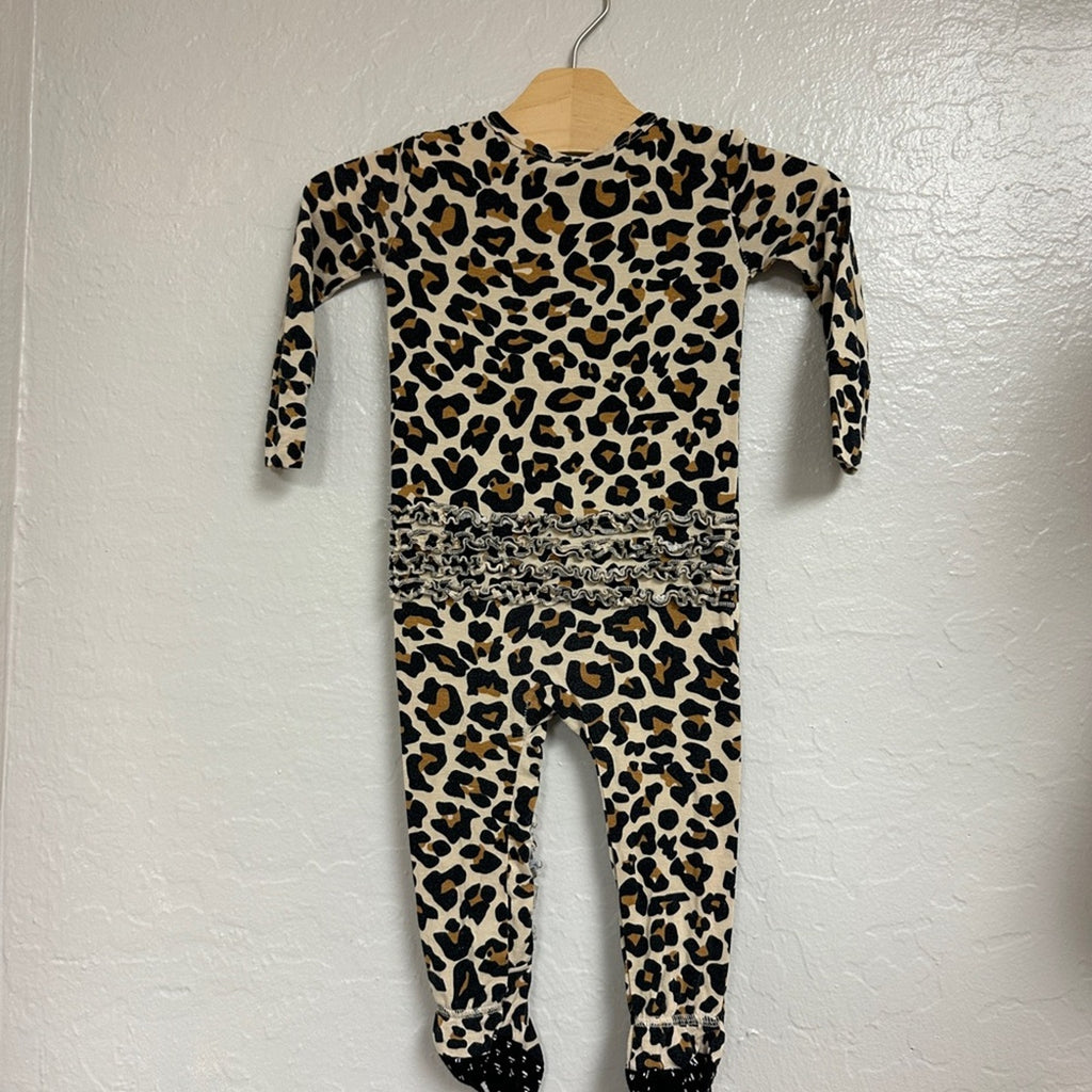posh peanut bamboo animal footie 9-12M‎