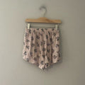 brandy melville pink floral shorts