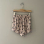 brandy melville pink floral shorts