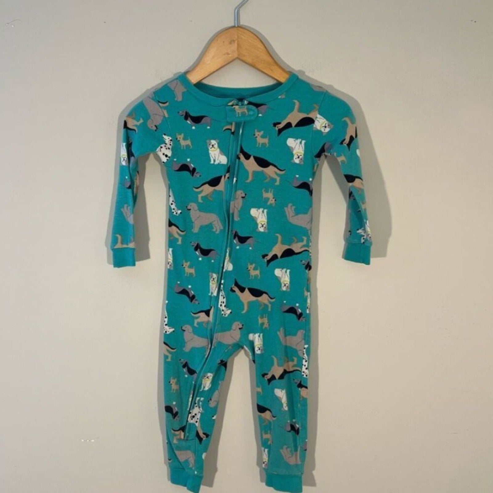 carter's cotton dog zippy 24M