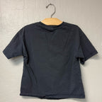 zara girls' black los angeles tee 5-6Y
