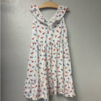 janie and jack white ice cream dress 10Y
