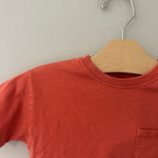 zara boys' orange tee 18-24M