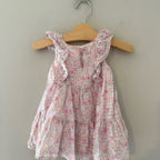 cat & jack pink floral dress 18M