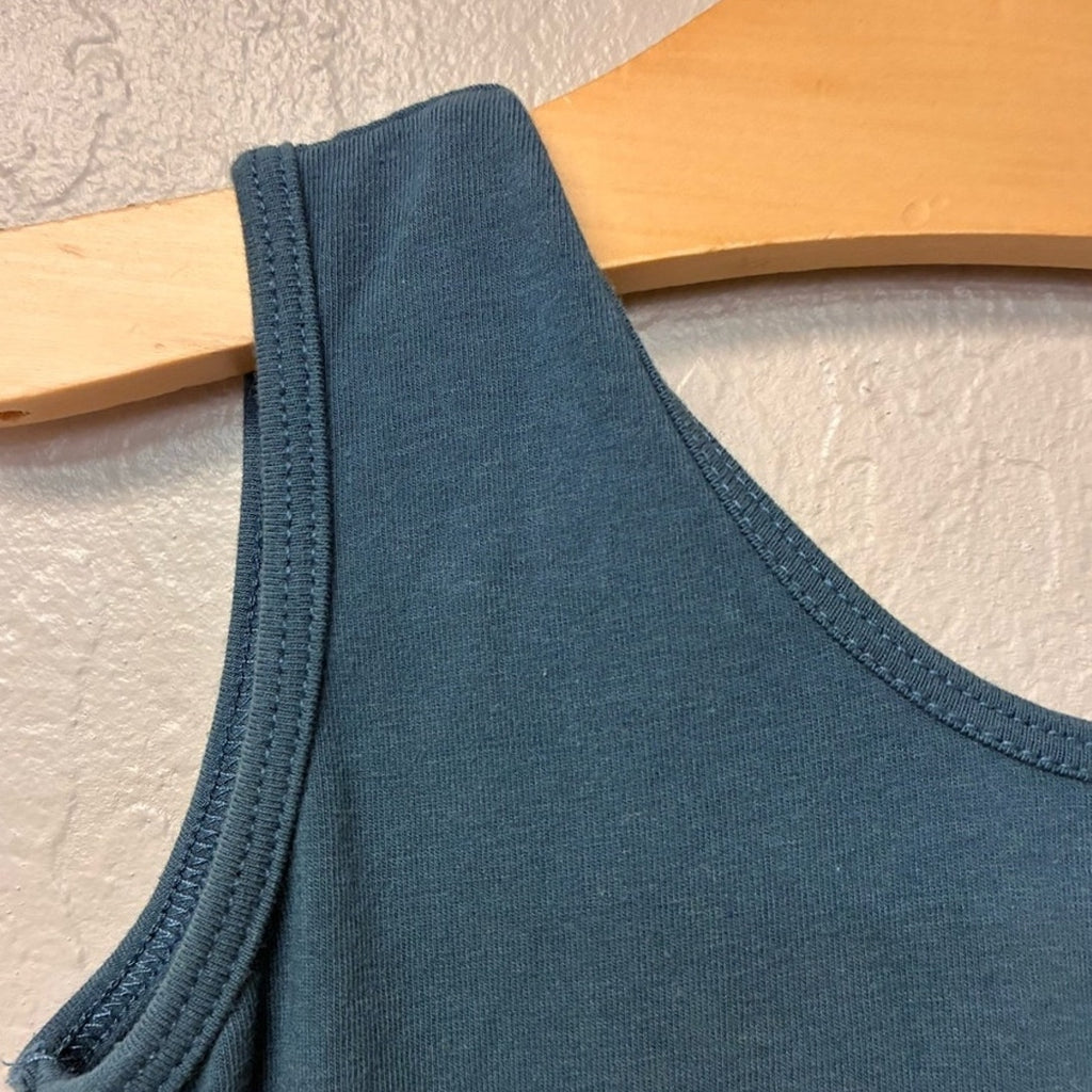 alice + ames blue tank dress 7Y