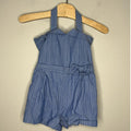 janie and jack girls' blue romper 18-24