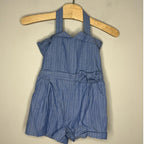 janie and jack girls' blue romper 18-24