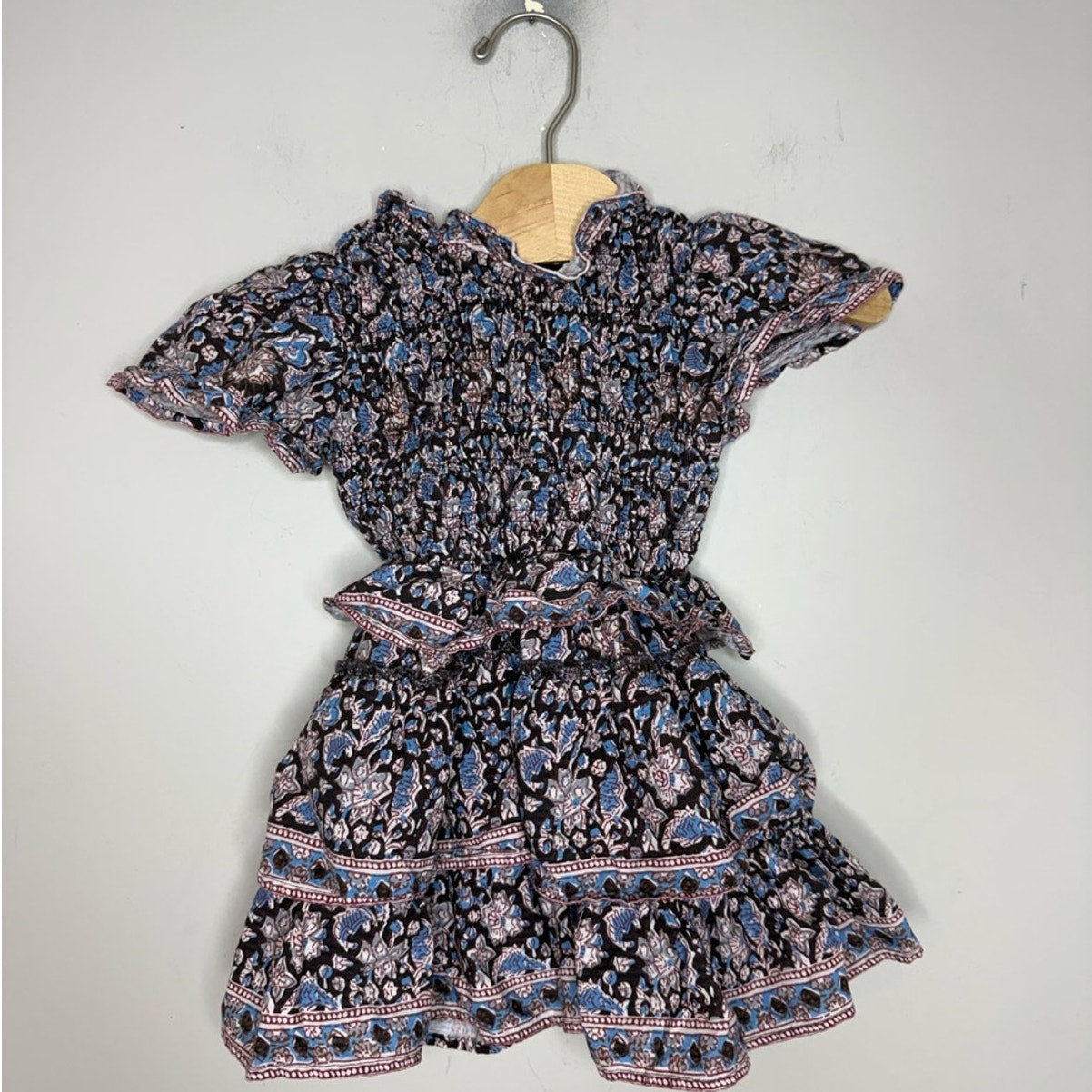 tuckernuck floral smocked dress 2Y