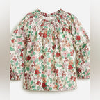 crewcuts girls' poinsettia top 8Y