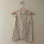 rylee + cru boys' bow tie romper 18-24M