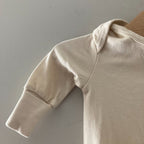 colored organics cream baby gown 0-3M