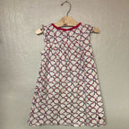 tea collection mosaic floral print 6Y