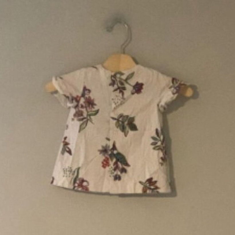 zara baby girl floral dress 3-6M