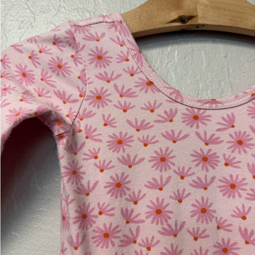 alice + ames pink floral dress twirl 4Y