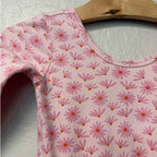 alice + ames pink floral dress twirl 4Y