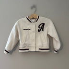 zara varsity letterman jacket 6-7Y