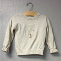 baby gap girls' knit bear sweater 3Y